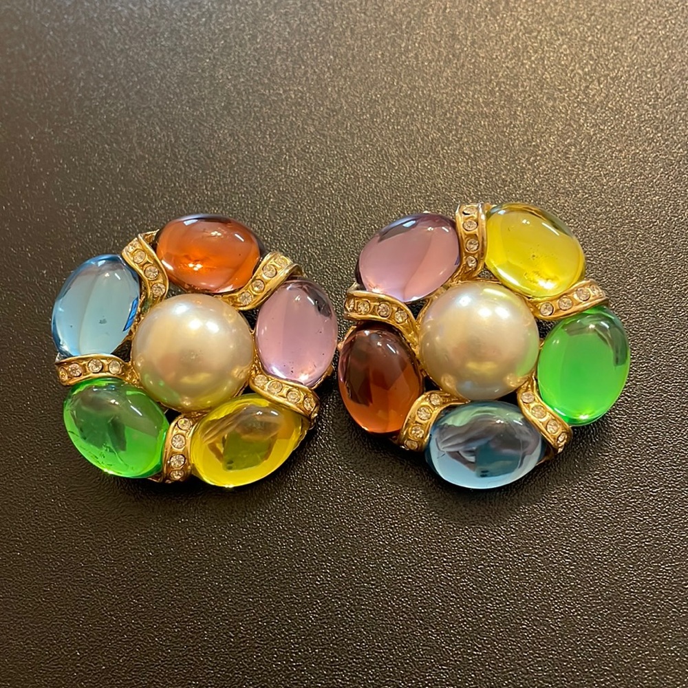 Vintage Park Lane Clip-On Earrings